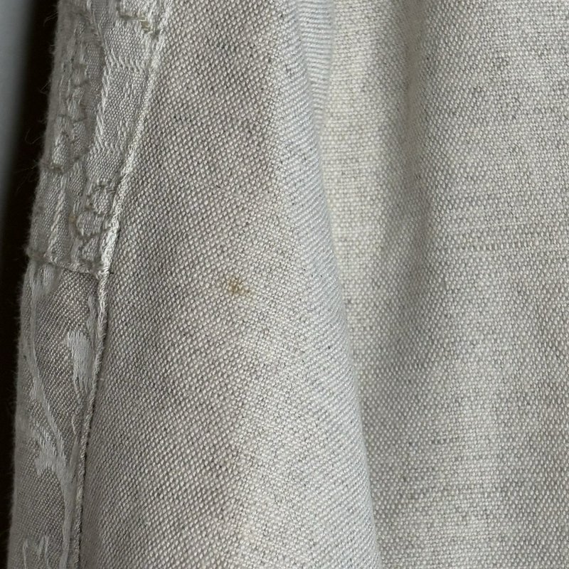 Coldwater Creek Linen Blend Mandarin Jacket – Women’s L Neutral Boho