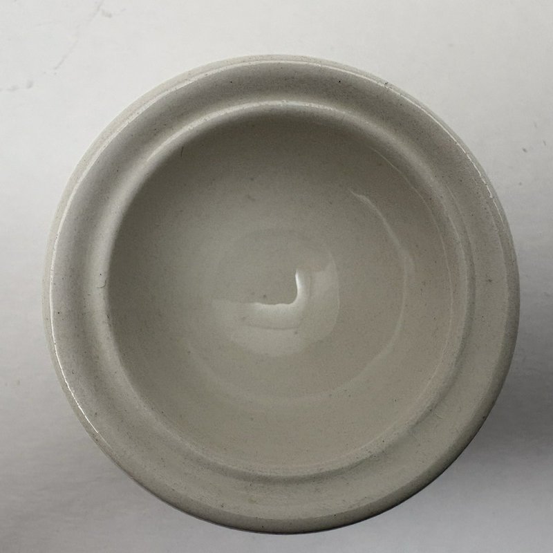 Vintage Irish Pottery Egg Cup Woodland Animals Rabbit Hedgehog