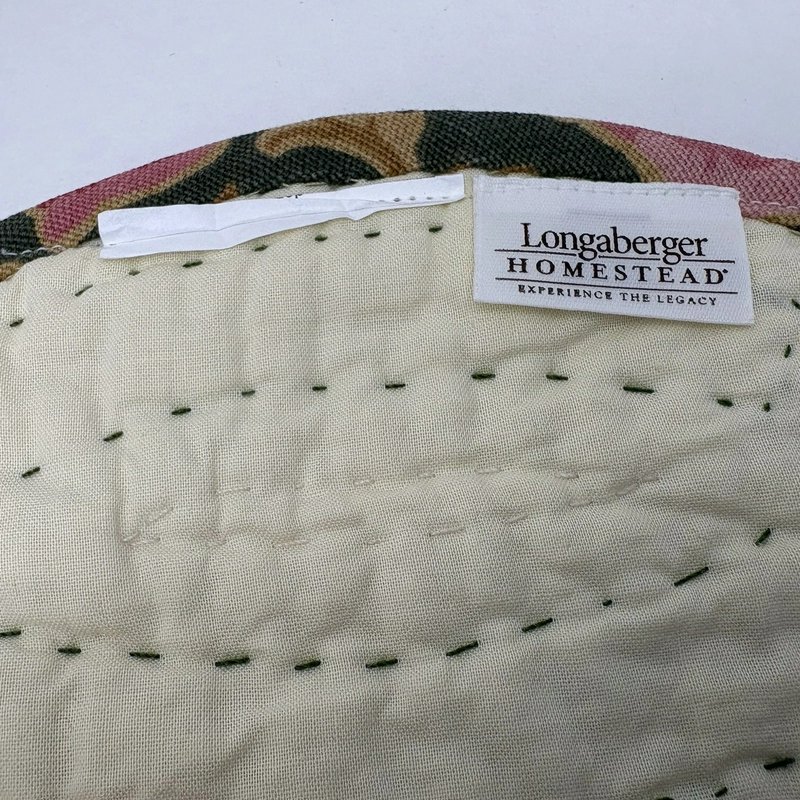 Donna Sharp Wedding Ring Runner Valance 19x57 Longaberger