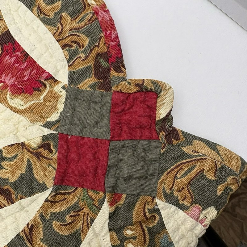 Donna Sharp Wedding Ring Runner Valance 19x57 Longaberger