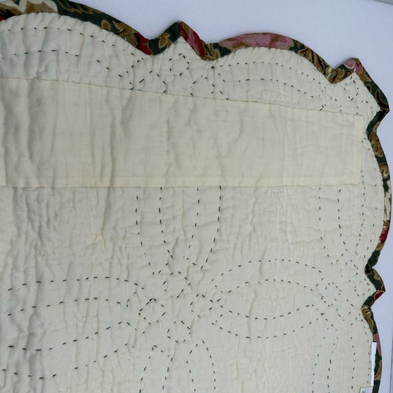 Donna Sharp Wedding Ring Runner Valance 19x57 Longaberger