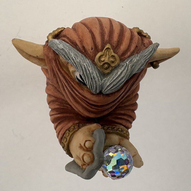 Krystonia Shigger 1801 Panton 1988 England w/ Box & COA Crystal Orb