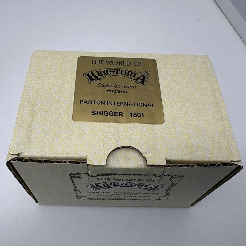 Krystonia Shigger 1801 Panton 1988 England w/ Box & COA Crystal Orb