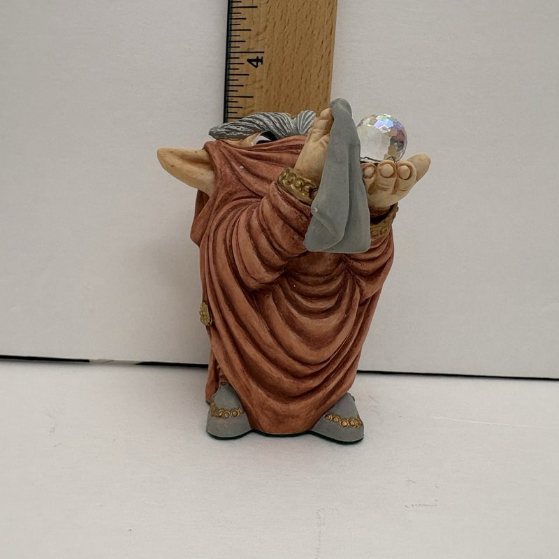 Krystonia Shigger 1801 Panton 1988 England w/ Box & COA Crystal Orb