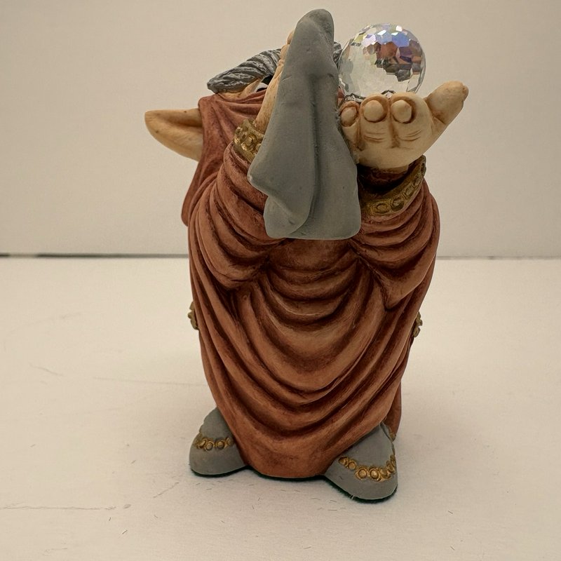 Krystonia Shigger 1801 Panton 1988 England w/ Box & COA Crystal Orb