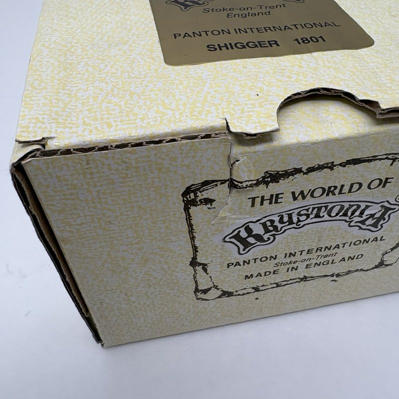 Krystonia Shigger 1801 Panton 1988 England w/ Box & COA Crystal Orb