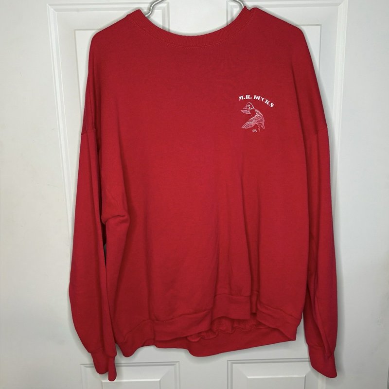 Vintage 1995 M.R. Ducks Rehoboth Beach DE Sweatshirt 2XL Lee USA