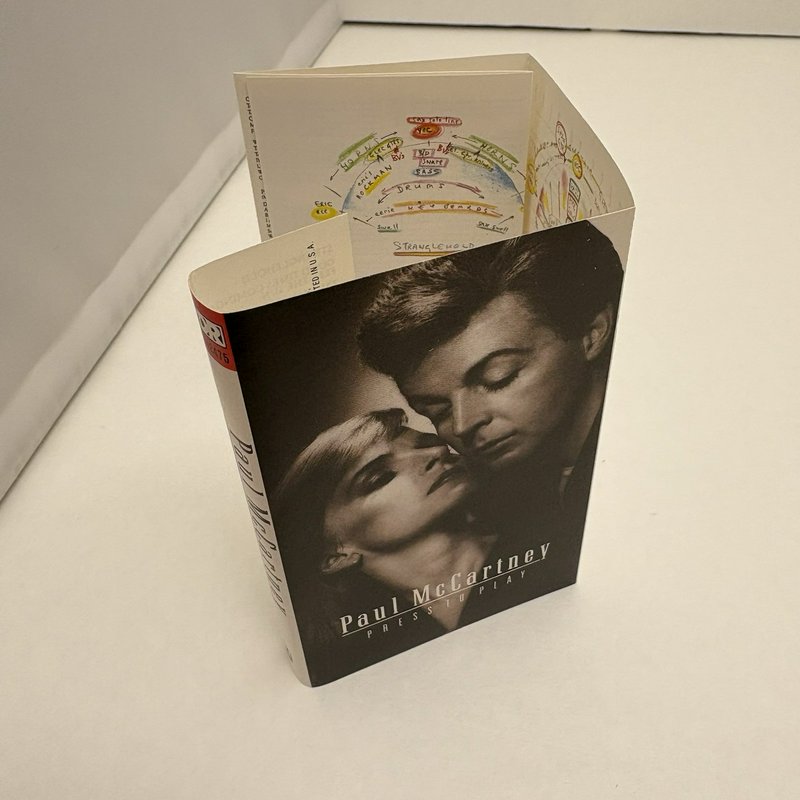 Paul McCartney Cassette Lot Tug Of War & Press To Play Columbia