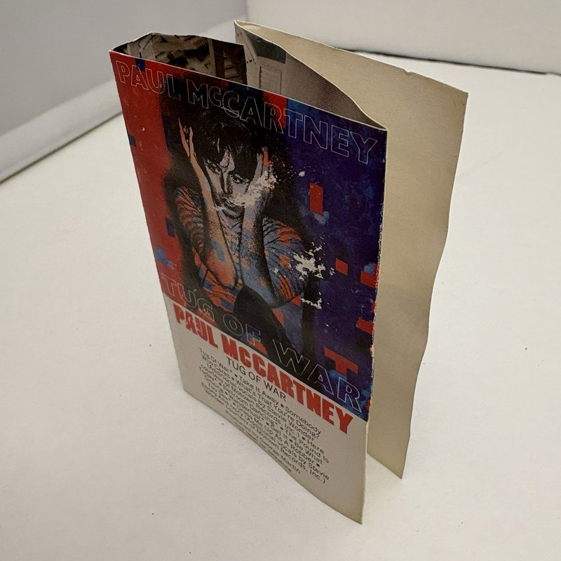 Paul McCartney Cassette Lot Tug Of War & Press To Play Columbia