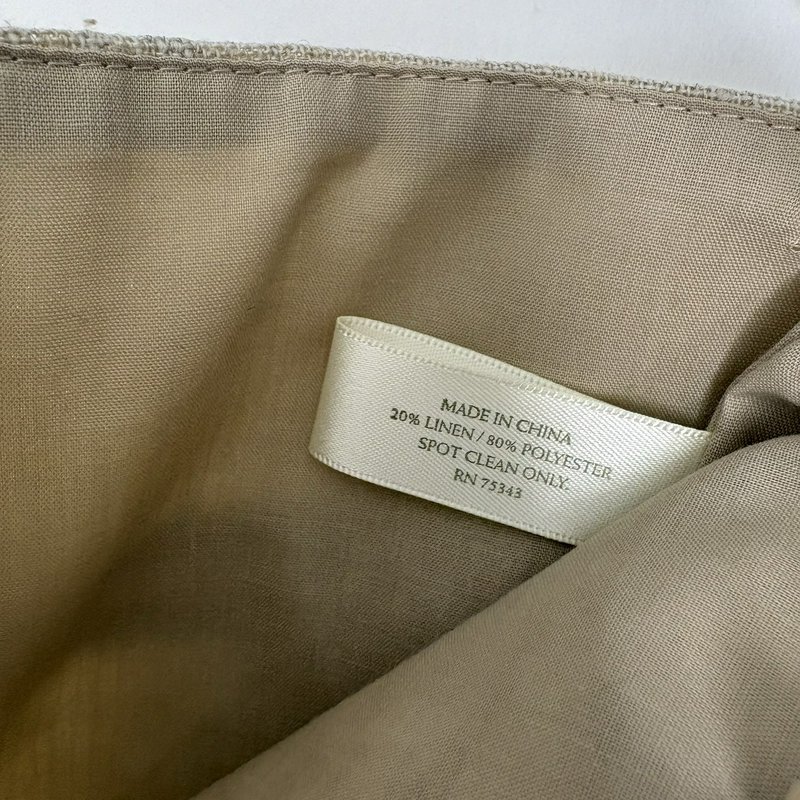 Domain Linen Christmas Stocking Embroidered Red Truck Tree