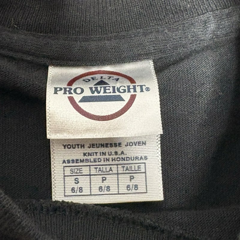 Casper Glow In The Dark Youth 6/8 T Shirt 2005 Black Ghost Graphic