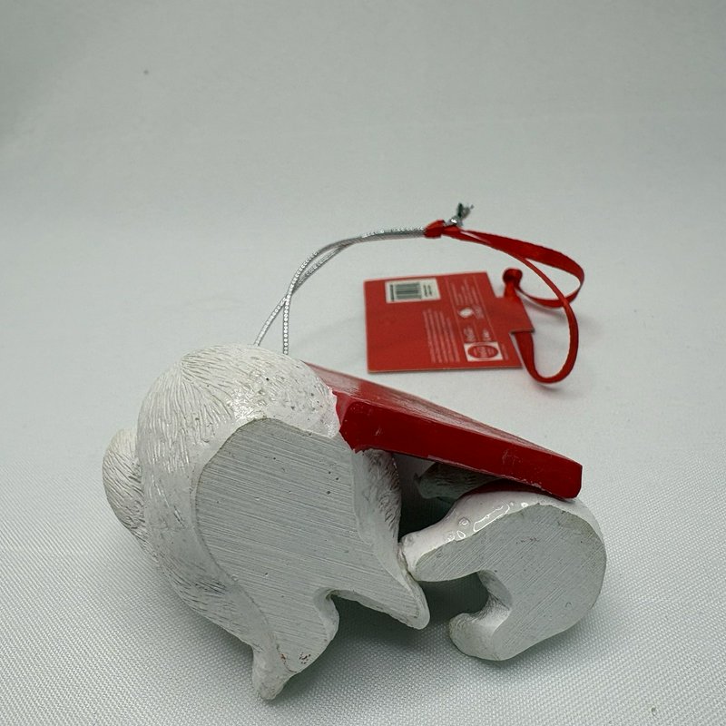 1995 Coca Cola Polar Bear Tapestry Throw + Ornaments Plush