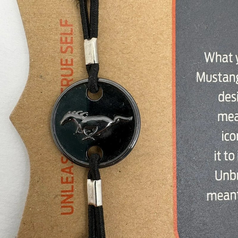 Ford Mustang Unbridled Spirit Medallion Band w/ Original Holder