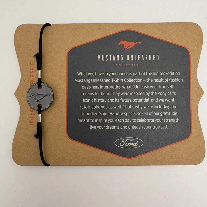 Ford Mustang Unbridled Spirit Medallion Band w/ Original Holder