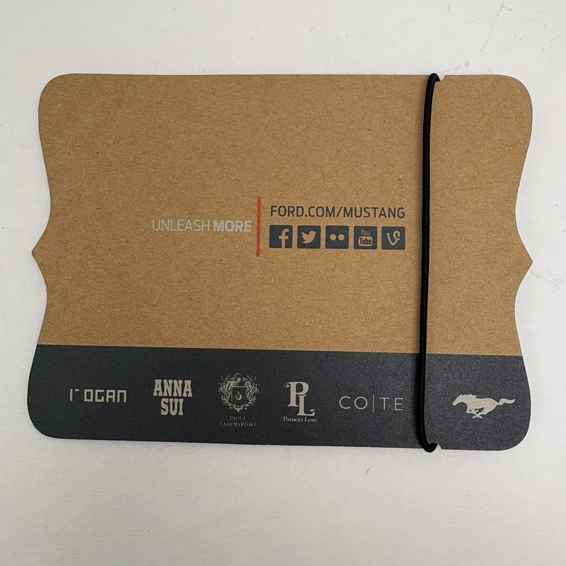 Ford Mustang Unbridled Spirit Medallion Band w/ Original Holder