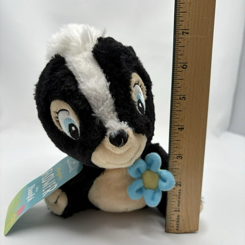 Hallmark Springtime Flower Bambi Skunk Plush 7” Disney Stuffed Animal