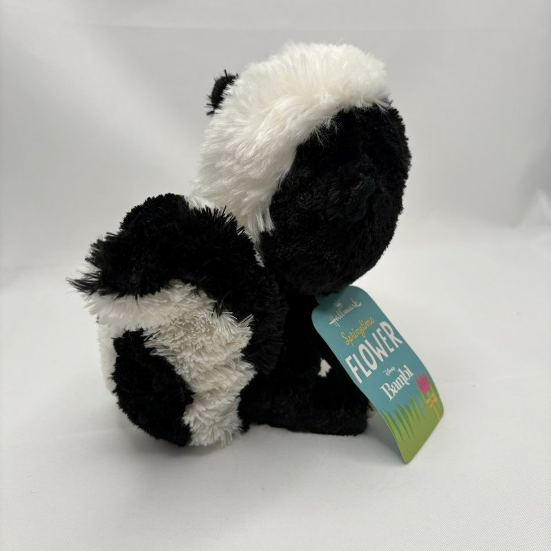 Hallmark Springtime Flower Bambi Skunk Plush 7” Disney Stuffed Animal