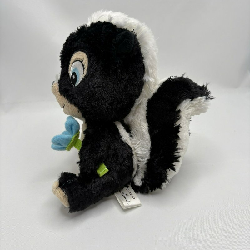 Hallmark Springtime Flower Bambi Skunk Plush 7” Disney Stuffed Animal
