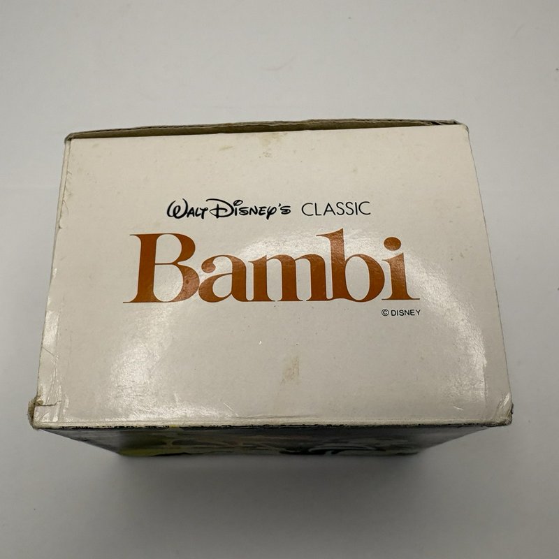 Disney Bambi Mug Made in Japan w Box & 12” Kohl’s Thumper Plush