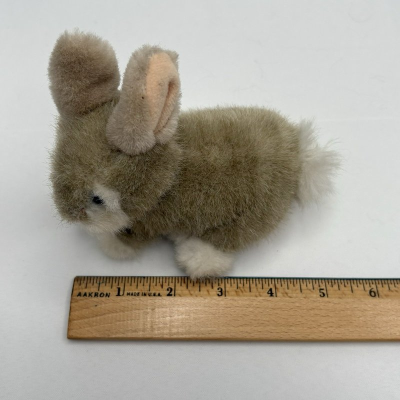 Russ Puddles Bunny Rabbit Plush Brown Cream Stuffed Animal Toy