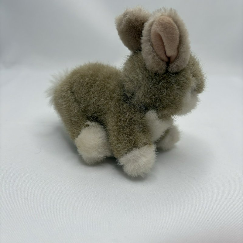 Russ Puddles Bunny Rabbit Plush Brown Cream Stuffed Animal Toy