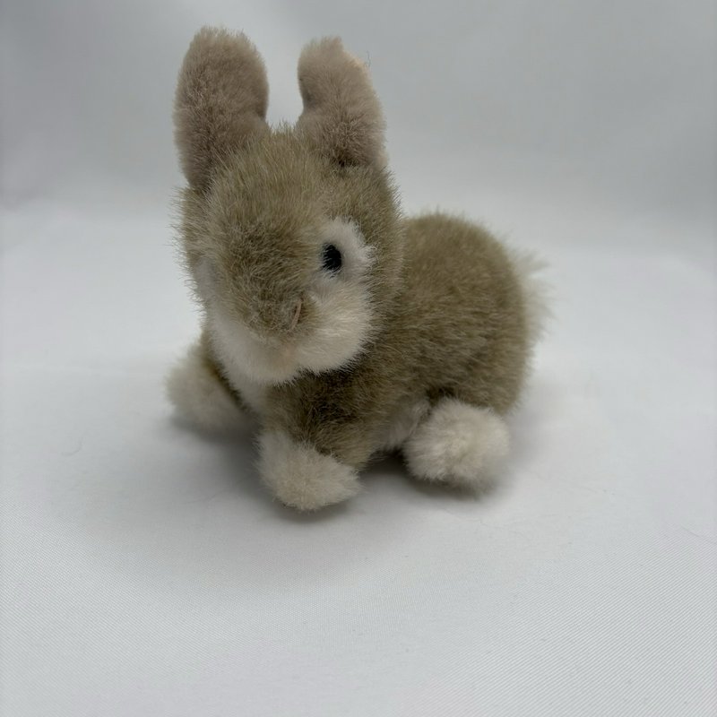 Russ Puddles Bunny Rabbit Plush Brown Cream Stuffed Animal Toy