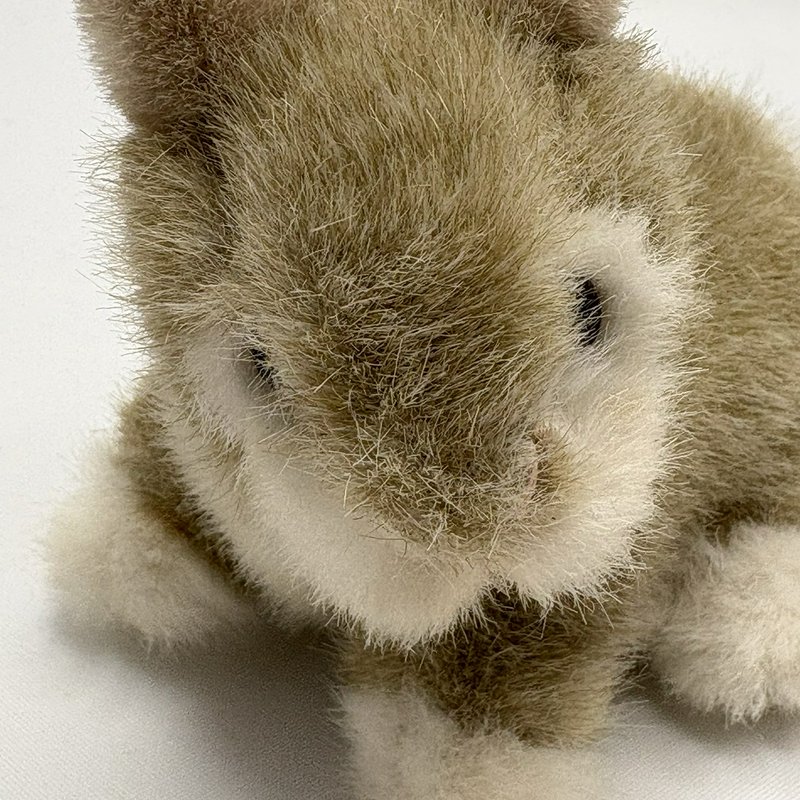 Russ Puddles Bunny Rabbit Plush Brown Cream Stuffed Animal Toy