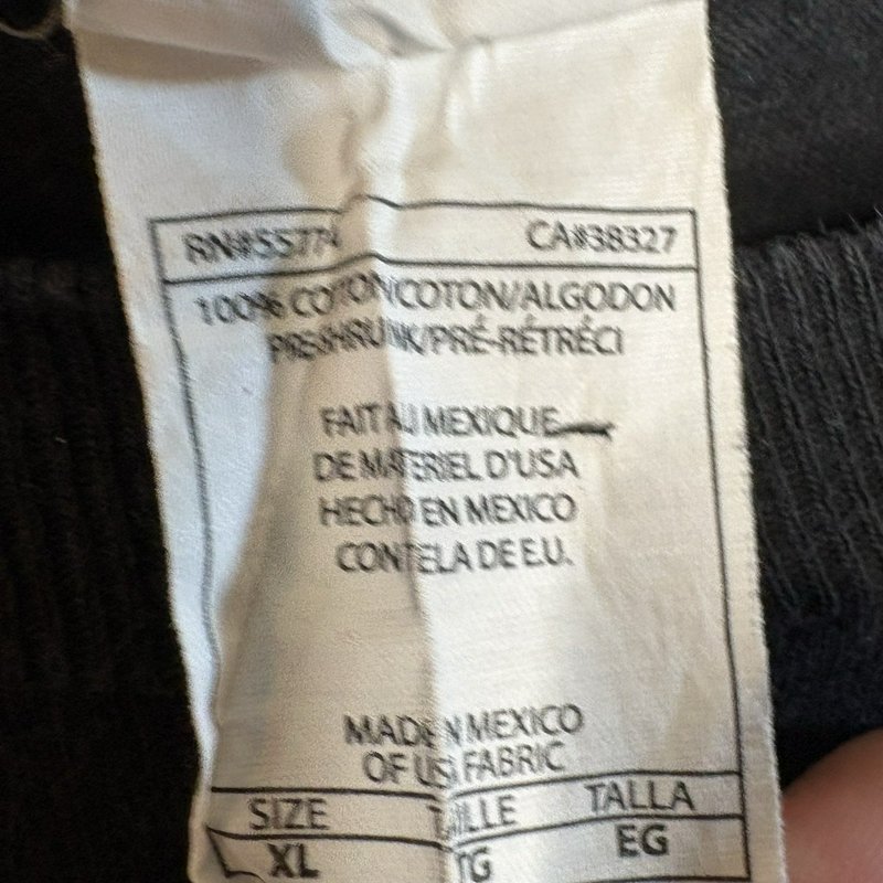 Super Bowl XLIII Steelers Champions Long Sleeve Shirt XL Black