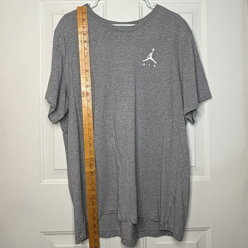 Nike Air Jordan Gray Short Sleeve T-Shirt XXL Jumpman Logo