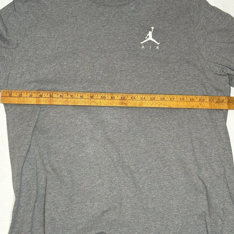 Nike Air Jordan Gray Short Sleeve T-Shirt XXL Jumpman Logo