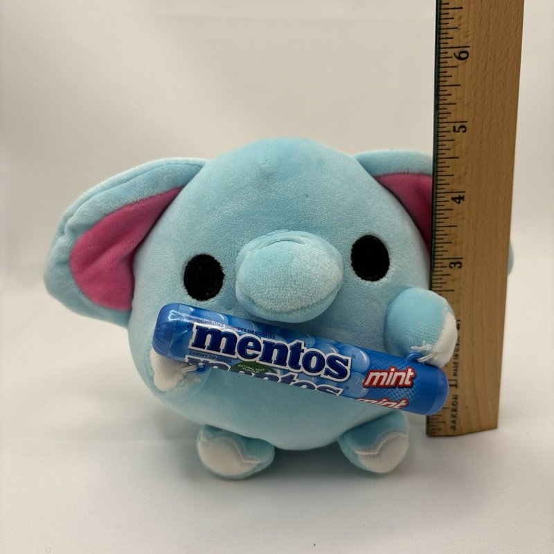 ZURU Snackles Lottie Blue Elephant Mentos Plush 5” 2023 Toy