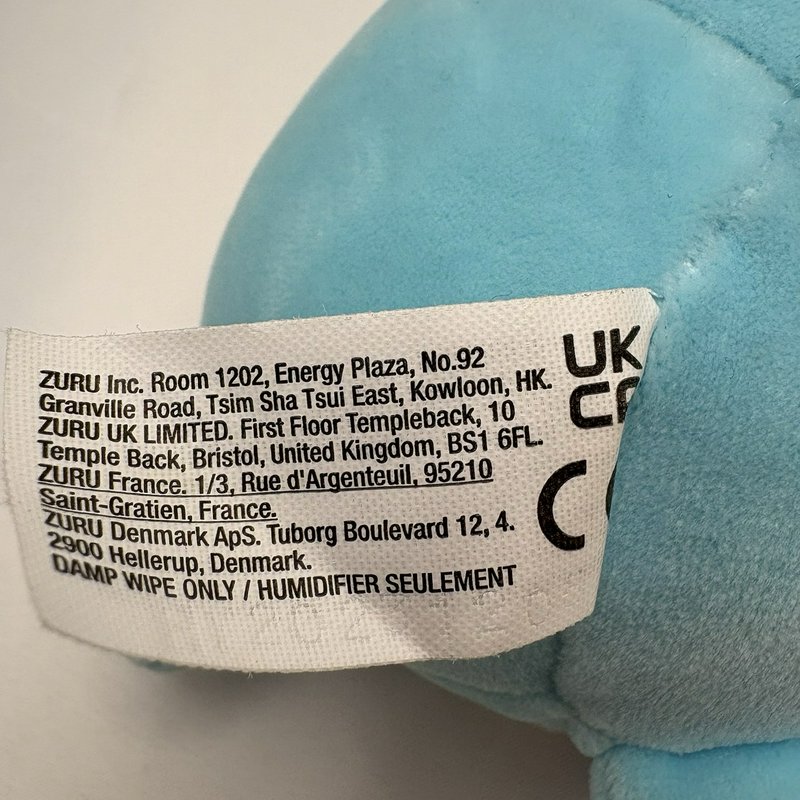 ZURU Snackles Lottie Blue Elephant Mentos Plush 5” 2023 Toy