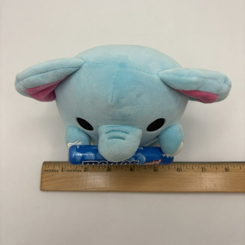 ZURU Snackles Lottie Blue Elephant Mentos Plush 5” 2023 Toy