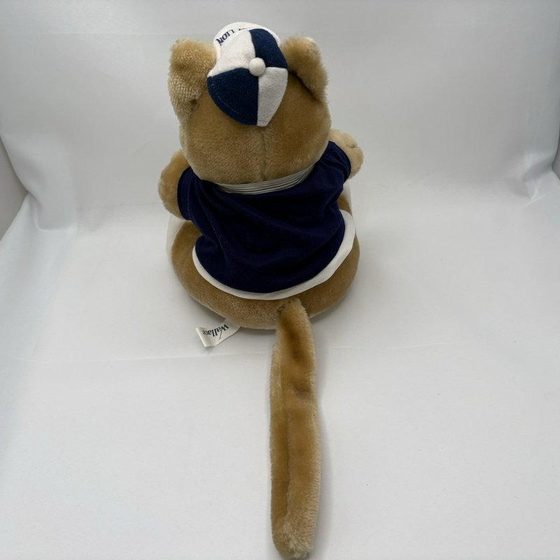 Vintage 1989 Wallace Penn State Nittany Lion Plush 10” PSU Mascot