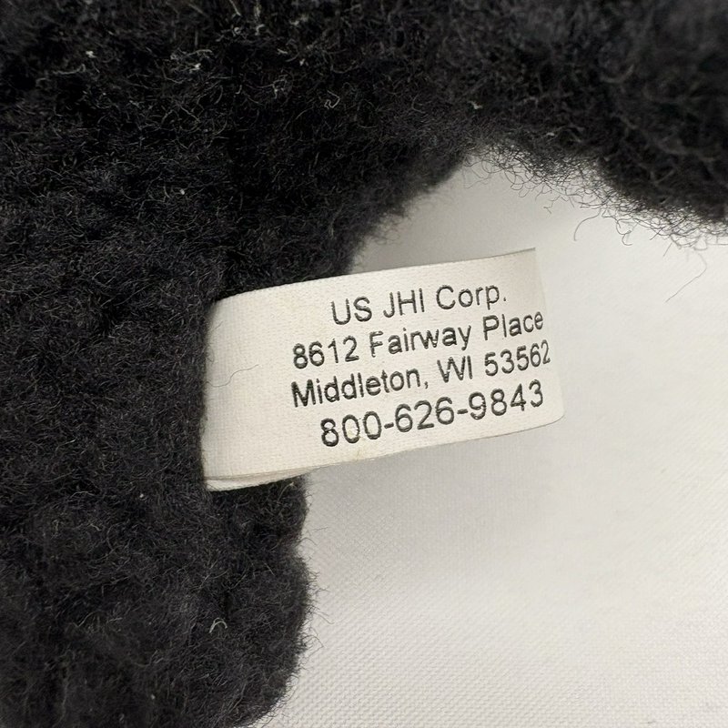 John Rich & Bros Woolrich Black Lamb Plush 7” w/ Ribbon