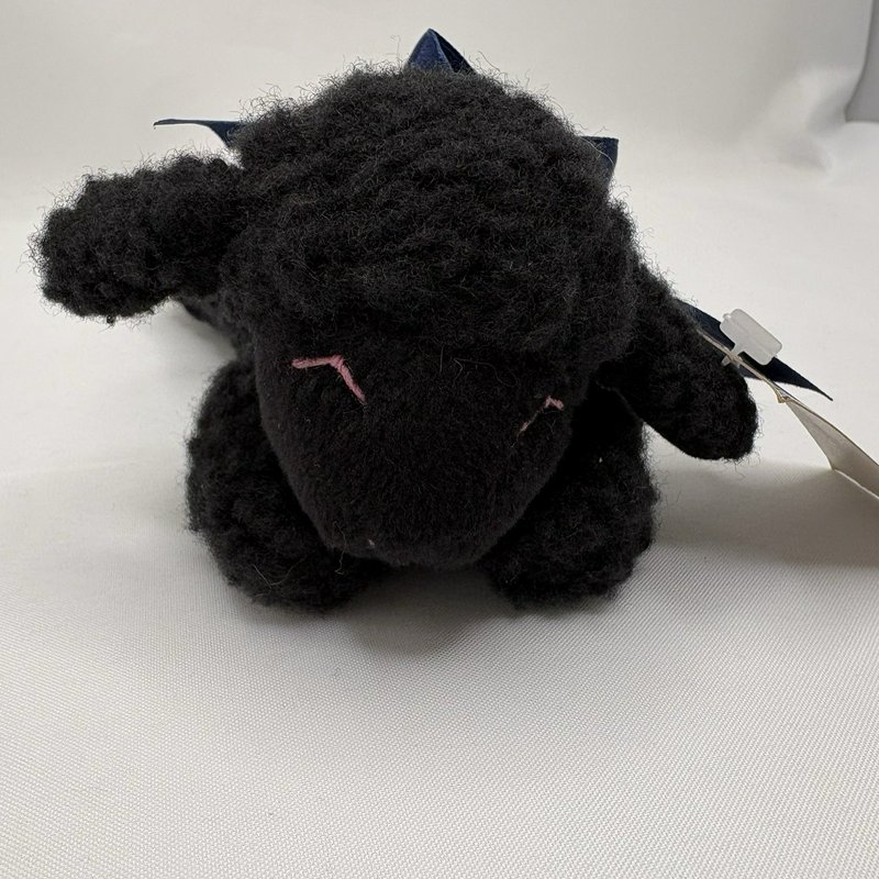 John Rich & Bros Woolrich Black Lamb Plush 7” w/ Ribbon