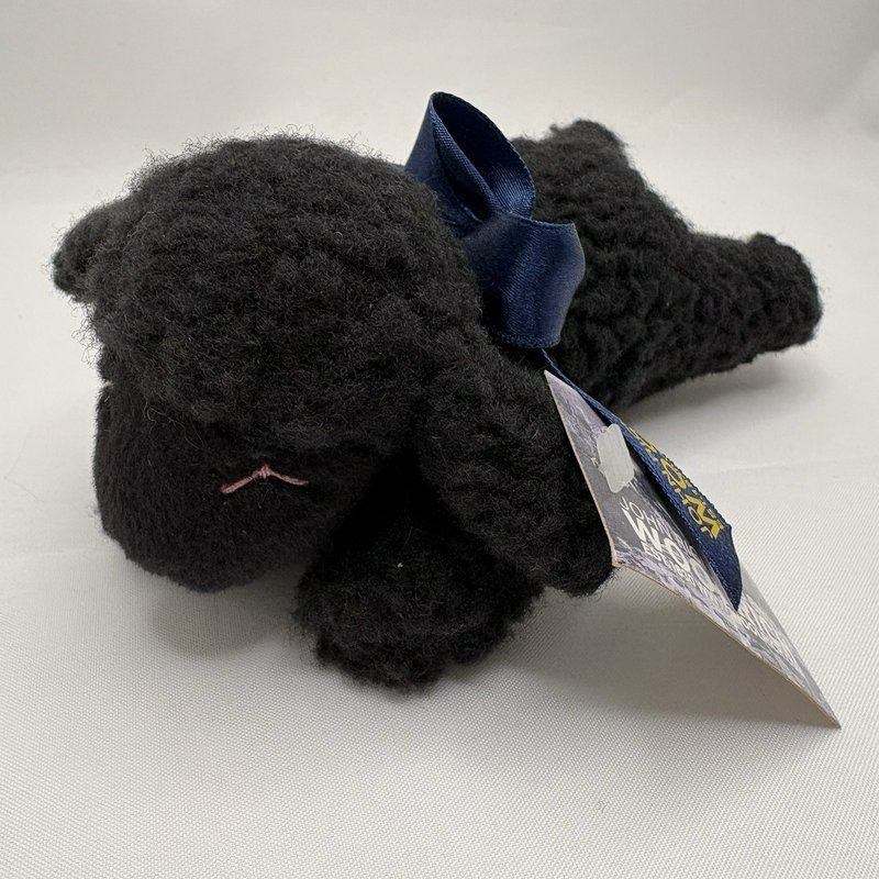 John Rich & Bros Woolrich Black Lamb Plush 7” w/ Ribbon