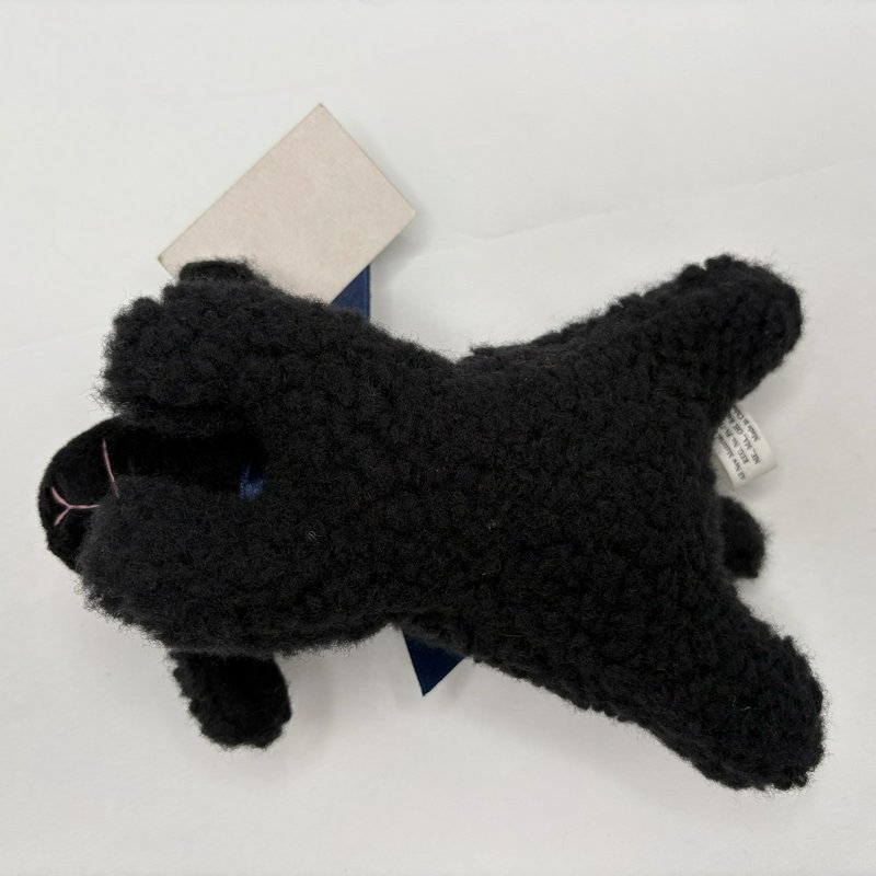 John Rich & Bros Woolrich Black Lamb Plush 7” w/ Ribbon