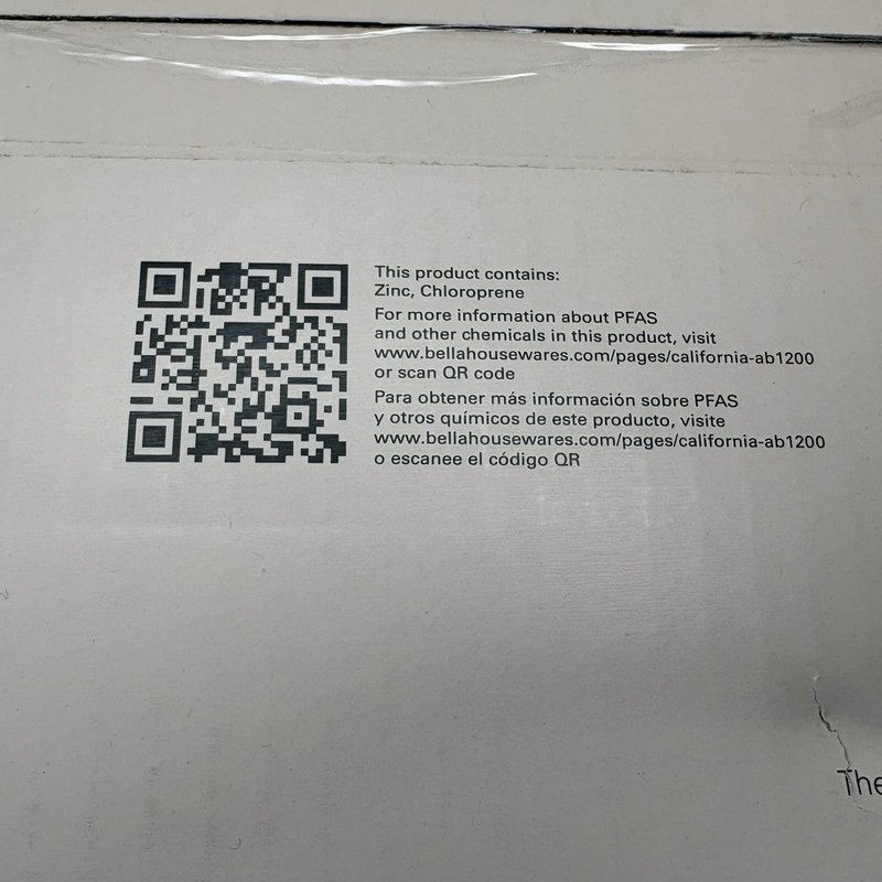 KitchenSmith Bella 4 Slice Toaster Oven TM112-A Auto Shut Off New