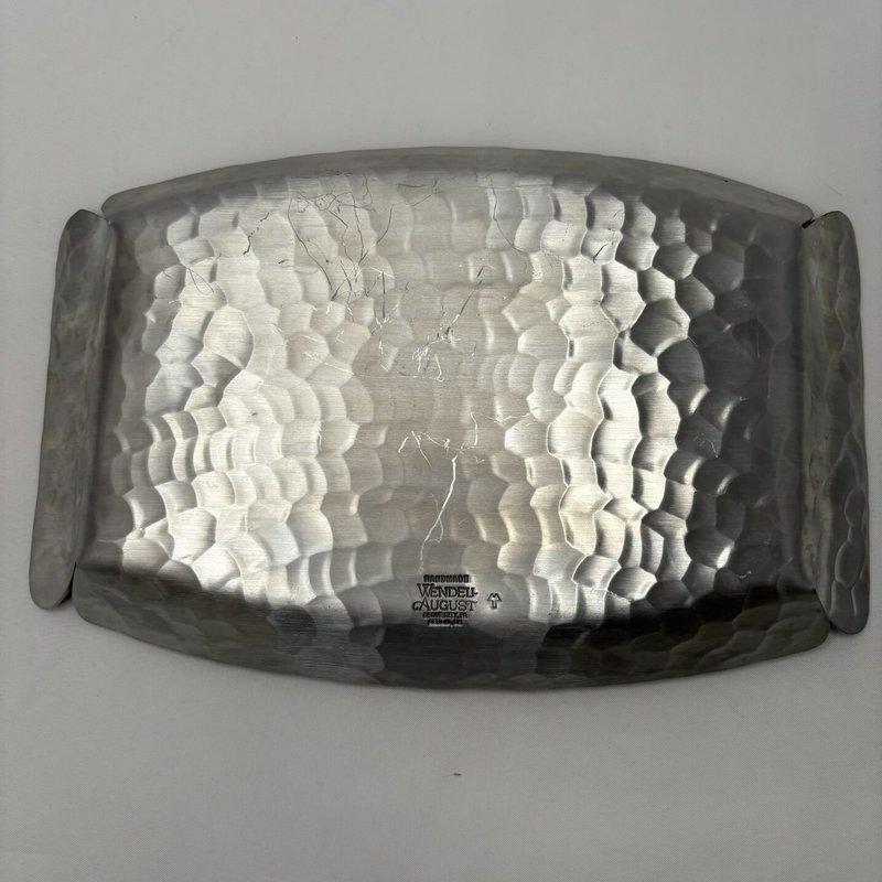 Wendell August Bread Tray "Give Us This Day Our Daily Bread" Matt. 6:11 Aluminum