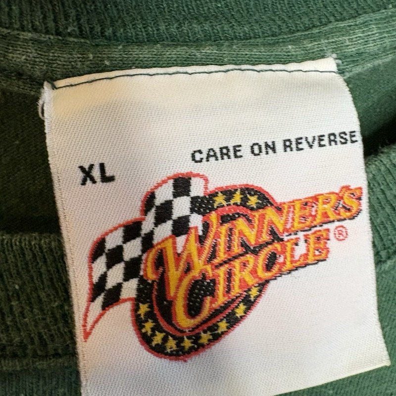 Dale Earnhardt Jr AMP Energy 88 NASCAR T Shirt XL Green Winners Circle