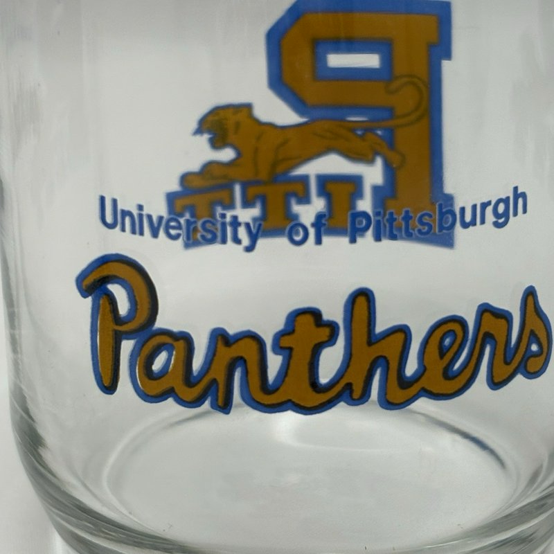University of Pittsburgh Panthers Glasses Set of 2 Barware