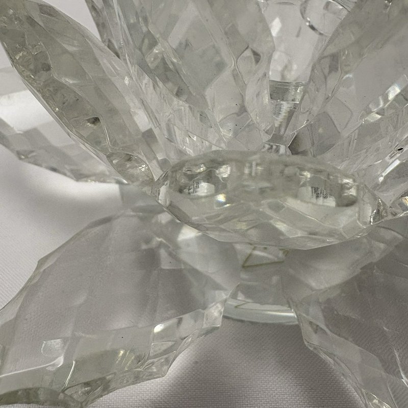 Shannon Crystal Designs Of Ireland Lotus Flower Candle Holder