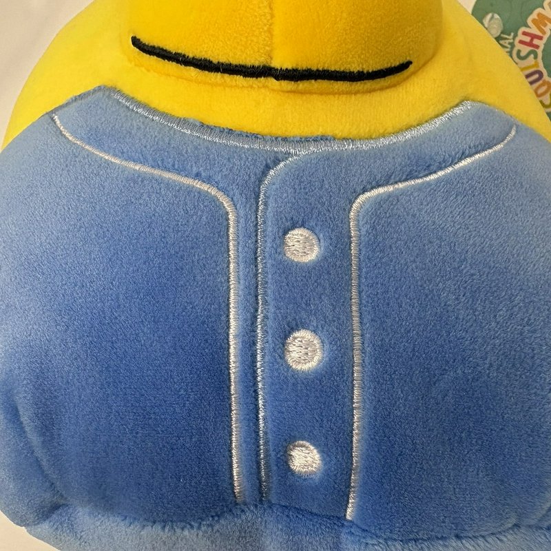 Squishmallows Woodstock Peanuts Baseball Jersey Plush w/ Tag Jazwares