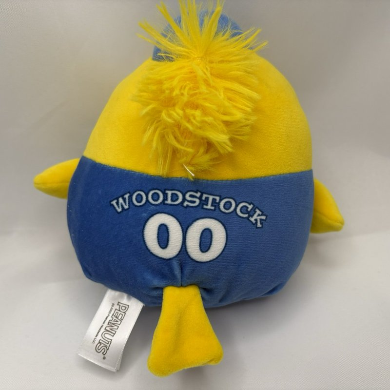 Squishmallows Woodstock Peanuts Baseball Jersey Plush w/ Tag Jazwares