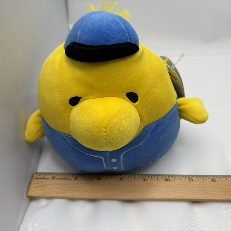 Squishmallows Woodstock Peanuts Baseball Jersey Plush w/ Tag Jazwares