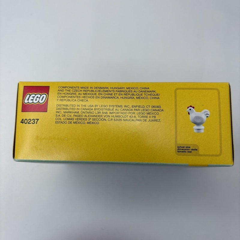 LEGO 40237 Easter Egg Hunt + 30550 Easter Bunny Polybag Spring Set