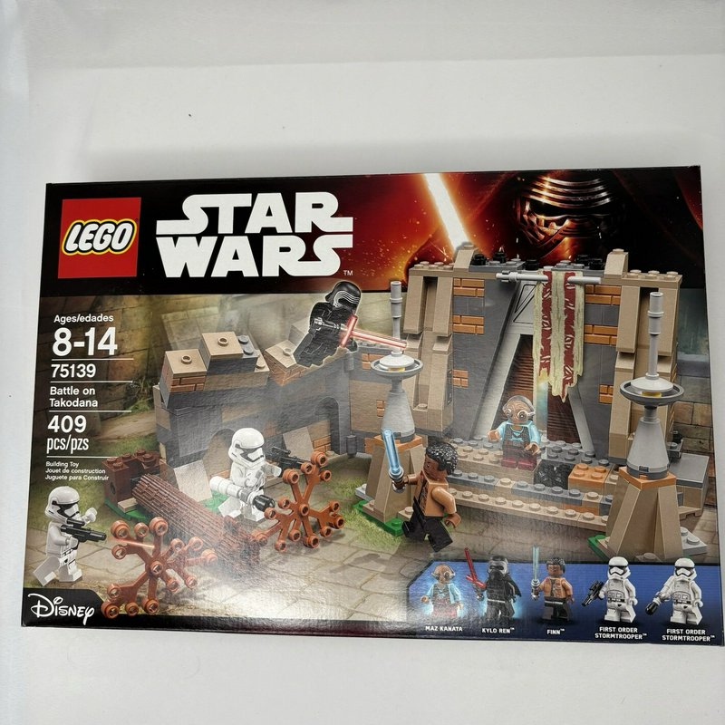LEGO Star Wars 75139 Battle on Takodana Maz Kanata Castle Finn Kylo Ren