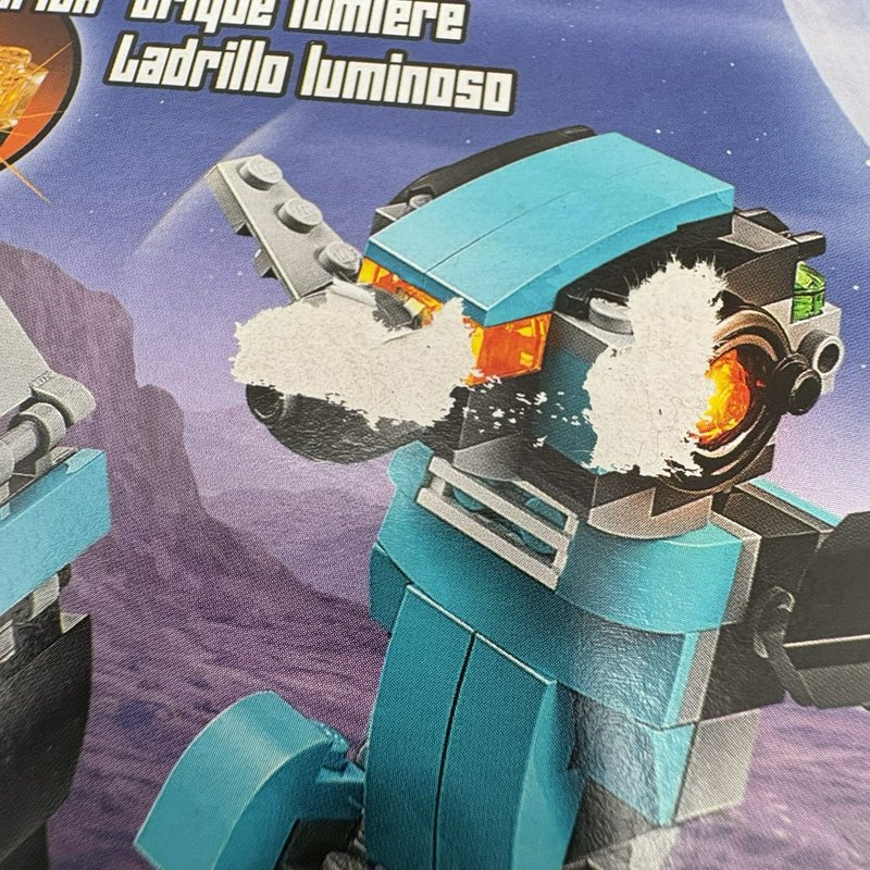 LEGO Creator Robo Explorer 31062 3-in-1 Robot Set Light Brick Sealed Box