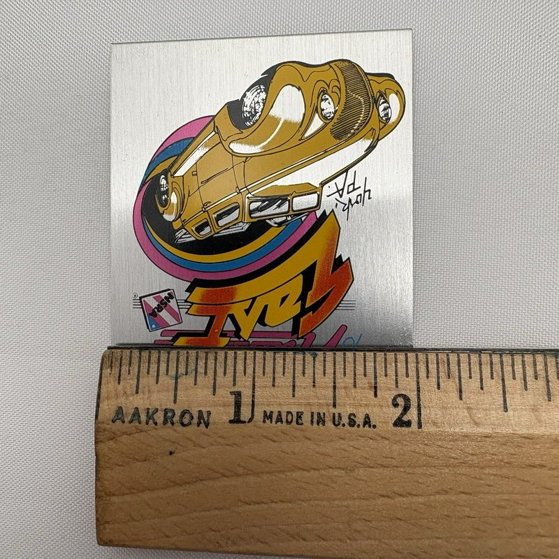 NSRA Street Rod Nationals East York PA Aluminum Dash Plaque Lot 1989 Hot Rod